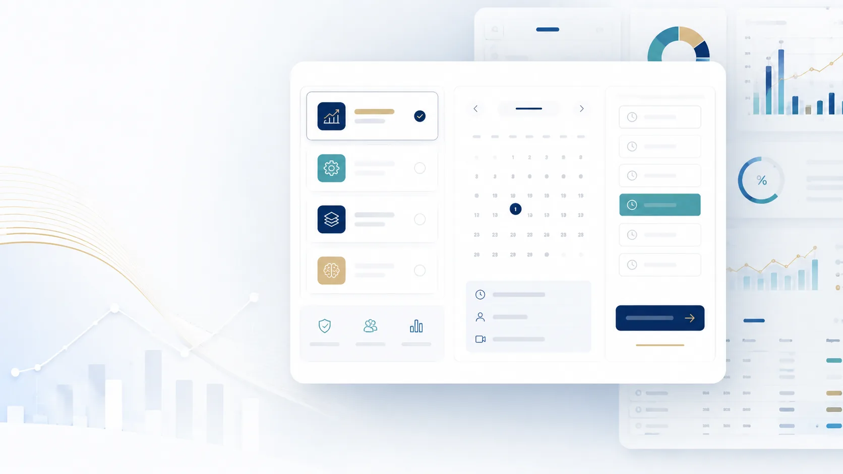 Premium Strivano booking consultation scheduler visual